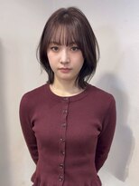 カミケン 黒岩店　kamiken・&nbsp;ダークラベンダー×レイヤーボブ【カミケン黒岩店/福島】