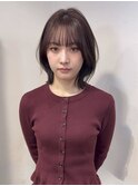 ダークラベンダー×レイヤーボブ【カミケン黒岩店/福島】