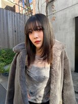 エンノア 池袋(ENNOA)&nbsp;【近藤】顔周りレイヤー/ミディアムレイヤー/池袋美容室