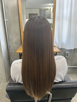 トウロウ 川口店(TOU/ROU) 大人ショート 白髪ぼかし 脱白髪染め ハイライト30代40代50代