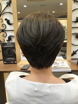 ラモードイワイ　遠鉄百貨店(La Mode IWAI)&nbsp;丸みショートボブ × 美シルエット