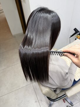 ボクノ 2号店(bokuno) セミロング×髪質改善矯正