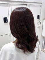 ケンジ 平塚 アネッタ(KENJE annetta)&nbsp;【ワンカラー】艶髪レッドブラウン