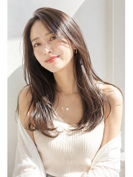 アッシュ 学芸大学店(Ash) ロング/大人女性/ベージュブラウン/髪質改善カラー/脱白髪染め