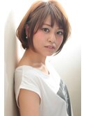 【amie by afloat】大人かわいいふんわりショートボブ◎