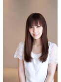 女子力高めなうるツヤストレート☆