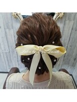 ラピスラズリ(Lapis Lazuli)&nbsp;アップスタイル　6 (下通 ヘアセット)