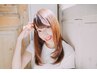 加齢によるうねり癖が気になる方。カット+縮毛矯正ストレート+Tr￥23100