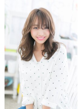 ミック 日暮里店(miq) ルーズな毛流れで抜け感…こなれウェーブ