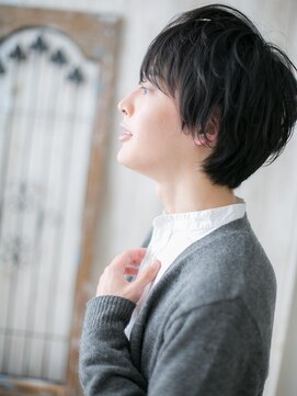 モッズヘア メン 上尾東口店(mod's hair men) ≪mod's men≫ビジカジ◎黒髪無造作ショートA