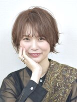 ヘアサロン セロ(Hair Salon SERO)&nbsp;【SERO姫路】オレンジカラーのショートボブ