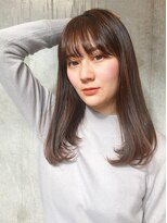ダヴィン 中目黒(DaVin)&nbsp;【DaVin中目黒】ナチュラルストレートAライン 毛先パーマが人気