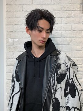 リップス 表参道店(LIPPS) 刈り上げツーブロックスパイラルセンターパート