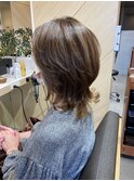 メリハリのあるミディアムスタイル