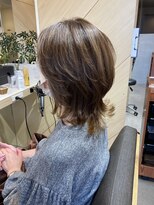 ヘアサロン テラ(Hair salon Tera) メリハリのあるミディアムスタイル