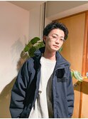 カジュアルオールバック
