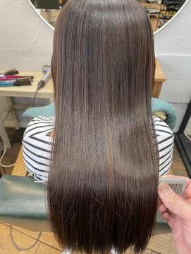 クオーレ(CUORE) ドライヤーだけで乾かしだけでまとまるさら艶酸性縮毛矯正