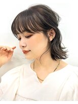 アフロートリノ(AFLOAT Leino)&nbsp;【修】20代30代40代◎透明感カラー×韓国切りぱなしボブ