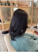 ミディアムレイヤー×カーキグレー×20代
