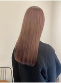 池袋 ハイトーン イルミナカラー ケアブリーチ ピンクベージュ♪