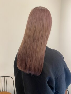 リリアーナ(LILIANA) 池袋 ハイトーン イルミナカラー ケアブリーチ ピンクベージュ♪