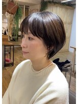 ヘアスペース リズム グリーン(Hair space Rizm green)&nbsp;顔周りカット 30代40代50代60代