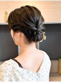 ショートボブ×ヘアセット