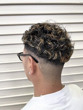 サボン バイ トッカ(savon by tocca) メンズパーマ×ハイライト