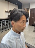 センターパートデザイン