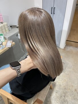 コレット 宇都宮(collet Gigi) 前髪/マチルダボブ/ピンクベージュ/インナーグレージュ/ベージュ