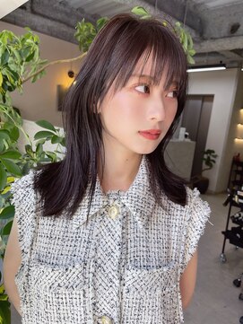 フラッグ 九大学研都市店(Flag) 韓国レイヤーカット髪質改善酸性ストレート縮毛矯正ケアブリーチ