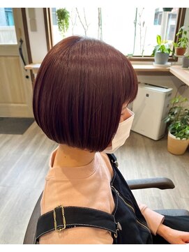 ペアツリー(Pear tree) ミニボブ×ブルームピンク