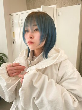 サクラ オモテサンドウ(SAKURA) ルーツカラーブルー◎