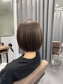 テーラヘアー ユーカリが丘店(TELA HAIR)&nbsp;大人気ボブスタイル！少し短めにしてスッキリスタイルへ