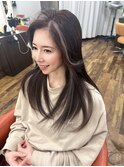 フェイスフレーミングロングスタイル
