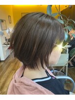 美容室 笑顔&nbsp;丸み縮毛矯正