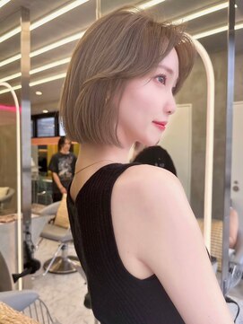 ロンド ラマ 岐阜(Lond bla-ma) ブリーチ ダブルカラー ボブ1141108