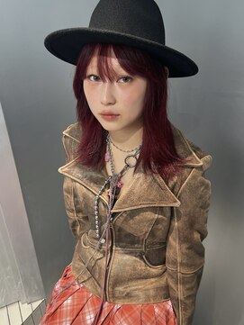 ペレ 梅田(PELE) 黒髪/ボブルフ/ネビージュ/小顔/ワンレン/梅田/髪質改善/前髪