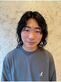 決めすぎないパーマ