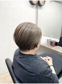 立川駅/立川南口/ショートボブ/白髪ぼかし/コンパクトショート