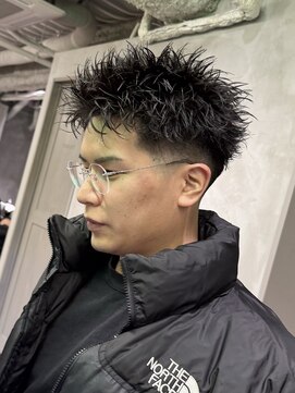 スキルセカンドハウス 天神(SKILL SECOND HOUSE) スパイキーショート ピンパーマ