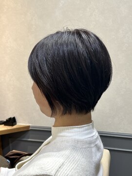カミケン 清明店(kamiken.) 小顔◎美シルエットショートカット【カミケン清明店/福島】