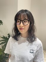 スリーオオテマエ(three. Otemae)&nbsp;ミディアムパーマ