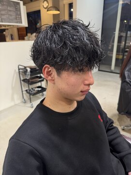 ライリー(riley) シャドウパーマ　[岡崎市.北岡崎.メンズパーマ]