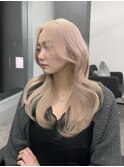 韓国風くびれレイヤーベージュ