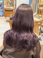 ネオリーブ アンド 渋谷店(Neolive &)&nbsp;渋谷/チェリーブラウン/大人可愛い/フェザーパーマ/ボブ