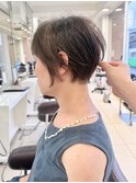 【50代・60代限定】まとまり艶ショートボブ/髪質改善／しらさん