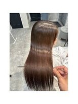 モンヘアー(mont hair)&nbsp;髪質改善トリートメント、縮毛矯正で艶髪へ