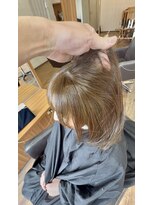 セッション(SESSION)&nbsp;ブリーチなしオリーブベージュ★