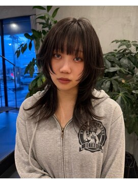 ラヴィズム 長岡店(LUVISM) 韓国/顔周りレイヤー/ダブルカラー/ベージュ/前髪新潟長岡宮関